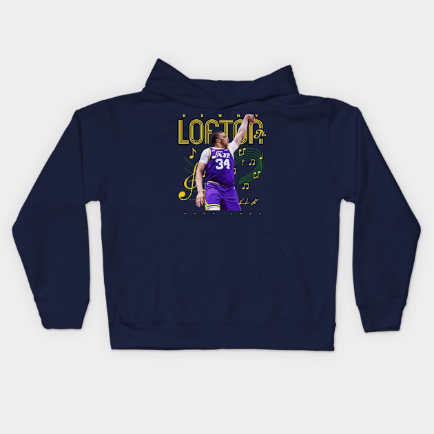 Kenny Lofton Jr Kids Hoodie by Juantamad